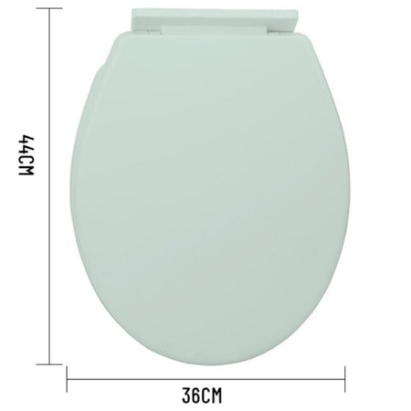 Copriwater Universale In Plastica Super Resistente 44x36cm Colore Verde Acqua