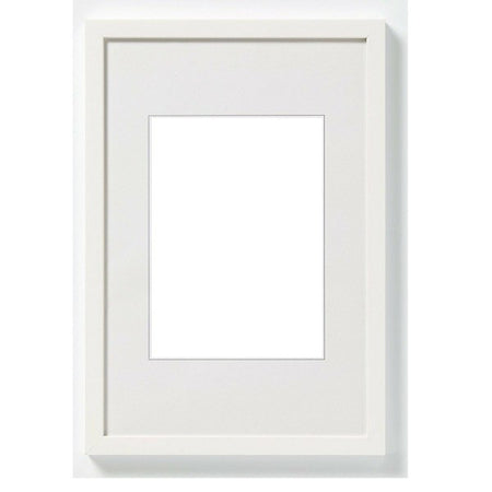 Cornice Per Foto Poster Quadri Tele Dimensioni 30 X 40 Cm Colore Bianco