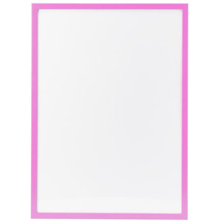 Cornice Porta Foto Poster Quadri Colore Rosa Dimensioni 40x50cm