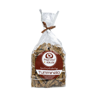 Cubotti Tostati Di Pane Biologico Integrale Con Grani Antichi Siciliani Biologici Moliti a Pietra Naturale 100% Made in Italy Crostini Artigianali Alimentari e cura della casa/Oli aceti e condimenti per insalata/Condimenti per insalata/Crostini Pagnotta è Salute - Milazzo, Commerciovirtuoso.it