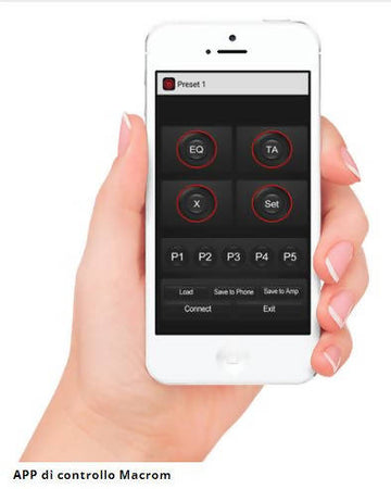 Macrom M-Dsp401 Amplificatore 4 Canali Con Processore Audio Controllato Da  App per Smartphone M-Dsp401 - commercioVirtuoso.it