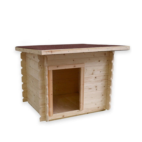 Cuccia per cani in legno di Abete impregnato con tetto apribile Made in Italy Prodotti per animali domestici/Cani/Cucce gabbiette e recinzioni/Casette per cani La Zappa - Altamura, Commerciovirtuoso.it