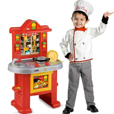 Cucina Cuoco Mr Chef Con Accessori Altezza 70 Cm Per Bambini Giochi Giocattolo