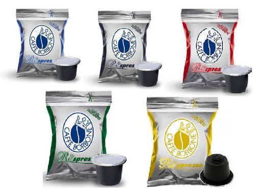 100 Capsule Caffè Borbone Compatibile Nespresso Caffè Capsule Borbone Compatibile Nespresso Miscela Blu/Nera/Rossa/Oro/Decaffeinato 100 Capsule Borbone Compatibile Nespresso Tabacchi LaCoccinella, Commerciovirtuoso.it