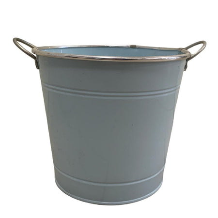 Vaso "Metal" in metallo con maniglia decorazione natalizia per interno H16 cm Casa e cucina/Decorazioni per interni/Addobbi e decorazioni per ricorrenze/Decorazioni natalizie/Ghirlande e corone MagiediNatale.it - Altamura, Commerciovirtuoso.it