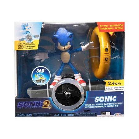 Sonic The Hedgehog Speed Rc Radiocomando, Colore, 409244 Jakks