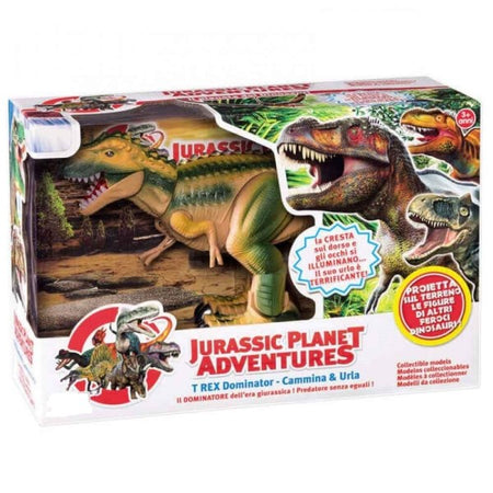 Dinosauro T-rex Camminante Con Luci Suoni Versi E Movimenti Giocattolo Bambini