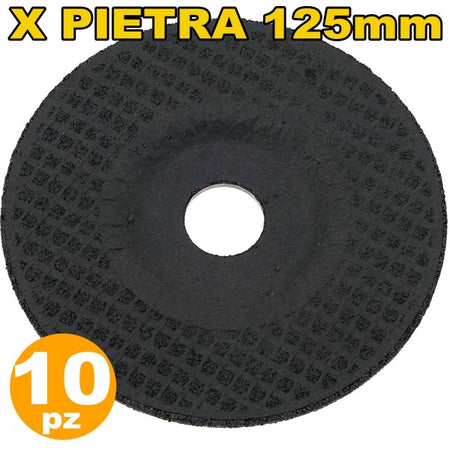 Disco Flex Per Pietra Set Da 10 Pezzi Dischi Smerigliatrice Diametro 125 Mm