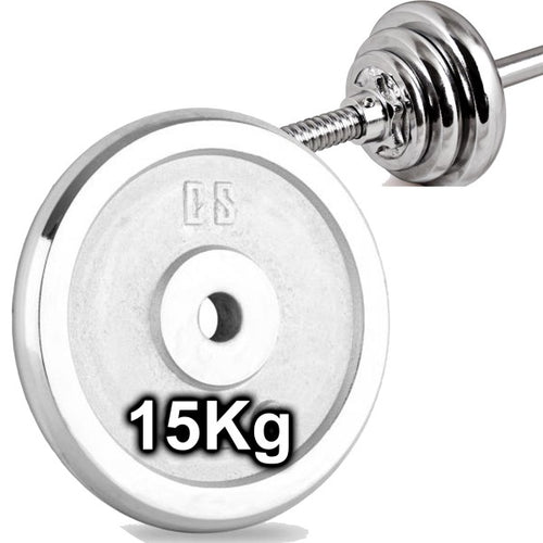 Disco Olimpico In Acciaio Piastra Pesi Per Bilanciere Manubri Da 15kg Foro 30mm Sport e tempo libero/Fitness e palestra/Potenziamento muscolare/Pesi e accessori/Manubri Trade Shop italia - Napoli, Commerciovirtuoso.it