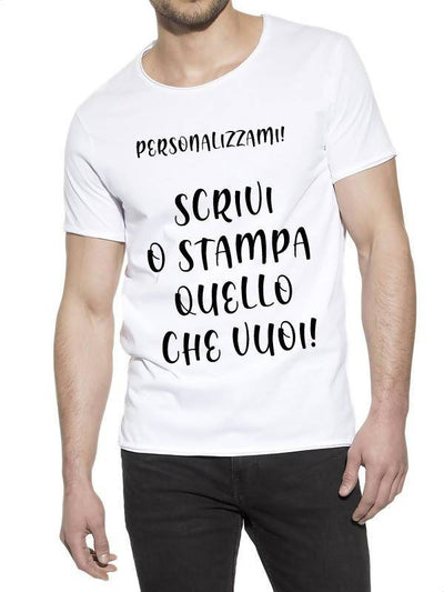 T-shirt maniche corte uomo personalizzabile con qualsiasi grafica T-SHIRT CreativaNdo - Milazzo, Commerciovirtuoso.it