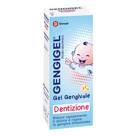 Gengigel Gel Dentizione Acido Ialuronico 20 Ml Dompe' Farmaceutici Salute e cura della persona/Igiene dentale/Collutori FarmaFabs - Ercolano, Commerciovirtuoso.it