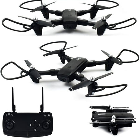 Drone Quadricottero Rc Q-dr9 Doppia Fotocamera Controllo 4k Hd Fpv Wifi 2.4ghz