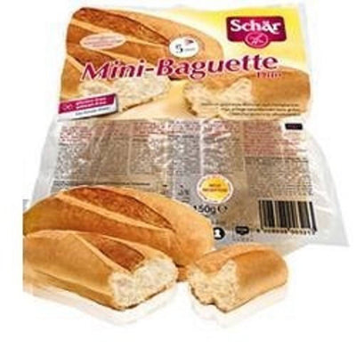 Dr.Schar Spa Duo Mini-Baguette 150G Alimentari e cura della casa/Pasticceria e prodotti da forno/Pane/Pane in cassetta FarmaFabs - Ercolano, Commerciovirtuoso.it