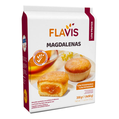 Dr.Schar Spa Mevalia Flavis Magdalenas 200G Alimentari e cura della casa/Snack dolci e salati/Biscotti/Biscotti per la colazione FarmaFabs - Ercolano, Commerciovirtuoso.it