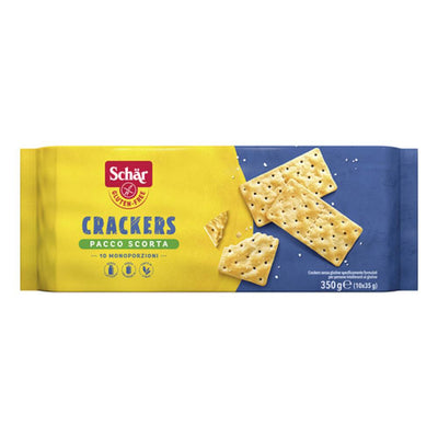 Dr.Schar Spa Schar Crackers 10X35G Alimentari e cura della casa/Pasticceria e prodotti da forno/Grissini taralli e fette biscottate FarmaFabs - Ercolano, Commerciovirtuoso.it