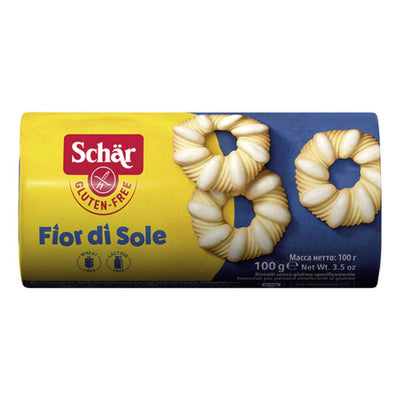 Dr.Schar Spa Schar Fior Sole Biscotti 100G Alimentari e cura della casa/Snack dolci e salati/Biscotti/Biscotti per la colazione FarmaFabs - Ercolano, Commerciovirtuoso.it