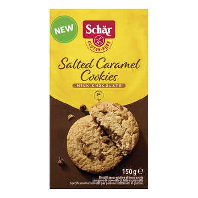 Dr.Schar Spaschar Salted Caramel Cookies Alimentari e cura della casa/Snack dolci e salati/Biscotti/Al burro di arachidi FarmaFabs - Ercolano, Commerciovirtuoso.it