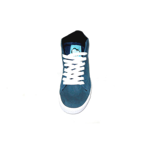Scarpe da tennis donna Sneakers invernale per lei Scarpa scamosciata in camoscio Blu - Bianco o Grigio Fucsia Suola in gomma art. fu813 Sneakers Donna L'Orchidea - Siderno, Commerciovirtuoso.it