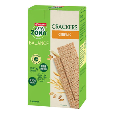 Enervit Spa Enerzona Crackers Cereals 175G Alimentari e cura della casa/Snack dolci e salati/Cracker/All'acqua FarmaFabs - Ercolano, Commerciovirtuoso.it