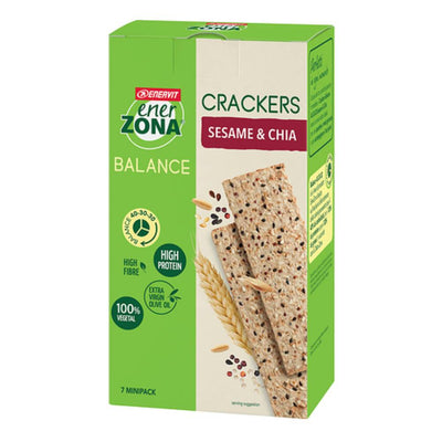 Enervit Spa Enerzona Crackers Ses&Chia175G Alimentari e cura della casa/Snack dolci e salati/Cracker/All'acqua FarmaFabs - Ercolano, Commerciovirtuoso.it