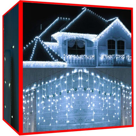 Luci natalizie bianche 300 LED 31V