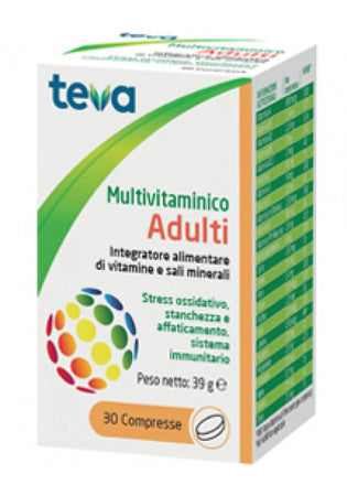 Multi Vitaminico 30 compresse Integratore Alimentare di Vitamine e Sali Minerali Vitamina B2, B6 e B12 integratore alimentare Farmacia Centrale M.le Iadevaia - Maddaloni, Commerciovirtuoso.it
