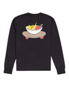 T-Shirt Uomo Manica Lunga Element Fruit Bowl 100% Cotone Nera Moda/Uomo/Abbigliamento/T-shirt polo e camicie/T-shirt Snotshop - Roma, Commerciovirtuoso.it