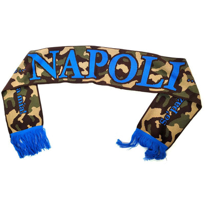 Sciarpa Calcio Napoli Mimetica per Tifosi Stadio Sport e tempo libero/Fan Shop/Calcio/Abbigliamento/Sciarpe e scialli Il Distintivo - Pesaro, Commerciovirtuoso.it