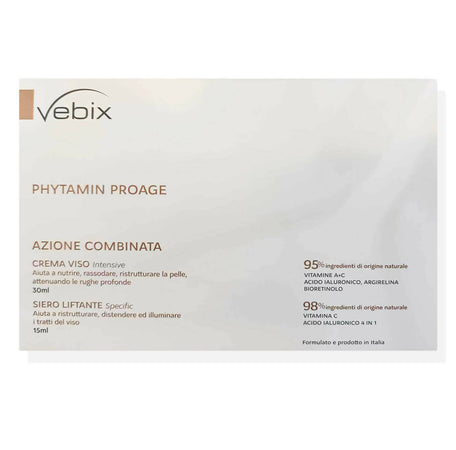 Crema Viso Proage Intensive 30ml + Siero Liftante Proage Specific 15 Ml Confezione Bipacco Phytamin Proage Azione Combinata