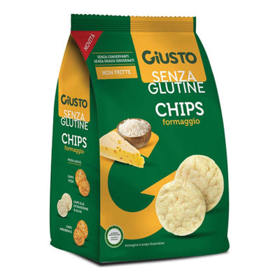 Farmafood Srlgiusto S/G Chips Formaggio 40G Alimentari e cura della casa/Pasticceria e prodotti da forno/Grissini taralli e fette biscottate FarmaFabs - Ercolano, Commerciovirtuoso.it