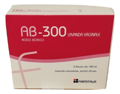 Farmitalia Srl - Soc. Unipers. Ab 300 Lavanda Vag 5Fl 140Ml Salute e cura della persona/Igiene intima/Detergenti intimi/Lavaggi e clisteri FarmaFabs - Ercolano, Commerciovirtuoso.it