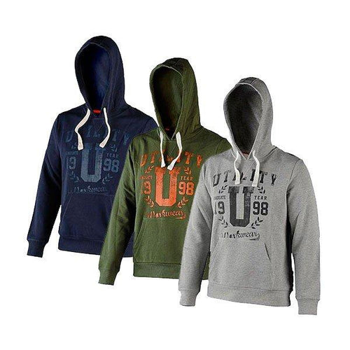 Felpa da lavoro con cappuccio autunno/inverno Sweatshirt hood graphic Fai da te/Sicurezza e protezione/Attrezzature per sicurezza sul lavoro/Abbigliamento La Zappa - Altamura, Commerciovirtuoso.it