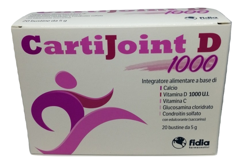 Fidia Farmaceutici Spa Cartijoint D 1000 20Bust 5G - commercioVirtuoso.it