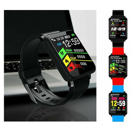 Fitness Smart Watch F1 Orologio Intelligente Frequenza Cardiaca Bluetooh Touch