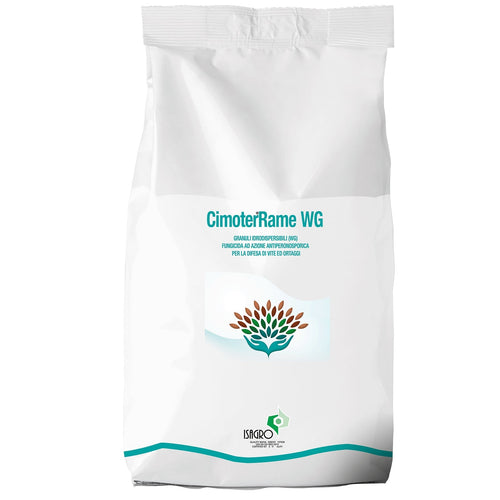 Fungicida ad azione antiperonosporica Cimoter Rame Wg per la difesa della vite ed ortaggi 1 kg Giardino e giardinaggio/Giardinaggio/Prodotti fitosanitari e pesticidi/Fungicidi La Zappa - Altamura, Commerciovirtuoso.it