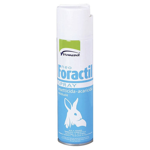 Spray antiparassitario acaricida residuale Formevet Neo Foractil per conigli Prodotti per animali domestici/Gatti/Antiparassitari/Spray antiparassitari La Zappa - Altamura, Commerciovirtuoso.it