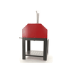 Forno a Legna per Pizze in Acciaio Inox Cottura Diretta Da Esterno Con Ruote made in Italy Giardino e giardinaggio/Barbecue e picnic/Barbecue e affumicatori/Barbecue da giardino e terrazza/Barbecue a legna La Zappa - Altamura, Commerciovirtuoso.it