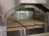 Forno a Legna per Pizze in Acciaio Inox Cottura Diretta Da Esterno Con Ruote made in Italy Giardino e giardinaggio/Barbecue e picnic/Barbecue e affumicatori/Barbecue da giardino e terrazza/Barbecue a legna La Zappa - Altamura, Commerciovirtuoso.it