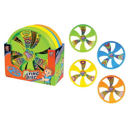 Frisbee 30cm Disegno Stampato Disco Giochi Sport Bambini 4 Colori Ass. 6563027