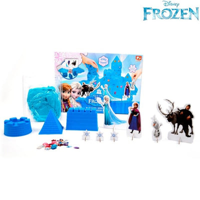 Frozen Castello Di Elsa Set Di Sabbia Da Modellare + Personaggi Disney Bambine