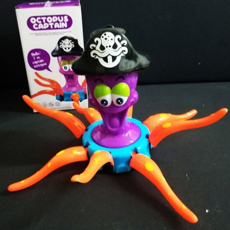 Gioco Capitano Polipo Octopus Luci Musica Suoni Muove Tentacoli Pirata Bambini