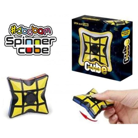 Gioco Giocattolo Cubo Di Rubik Ruotante Fidget Finger Spinner Ruota A 360? 3+