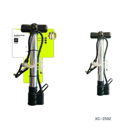 Gonfiatore Pompa Manuale Da Pavimento Portatile Per Ruote Bici Biciclette Xc2592