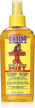 Ginseng Miracle Wonder 8 Olio Per Capelli E Corpo 222ml Per Capelli Bellezza/Cura dei capelli/Oli per capelli Agbon - Martinsicuro, Commerciovirtuoso.it
