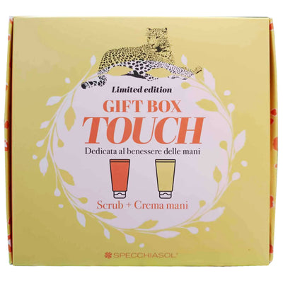 Gift Box Touch Cofanetto Regalo Scrub+crema Mani Limited Edition A Sostegno Del Parco Natura Viva Specchiasol