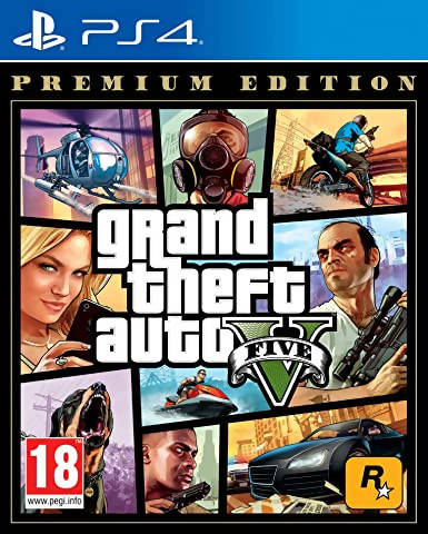 Grand Theft Auto V Premium Edition PlayStation 4 [Edizione EU] Gioco per Play Station Ps4 Grand Theft Auto Five V Premium Edition Videogiochi/PlayStation 4/Giochi MFP Store - Bovolone, Commerciovirtuoso.it
