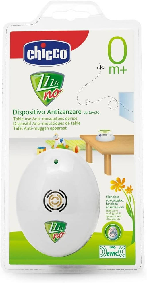 Chicco Zanza-No Dispositivo Antizanzare Ultrasuoni Portatile Da Tavolo a  Batteria Anti Zanzare a UltraSuoni 160 Ore - commercioVirtuoso.it
