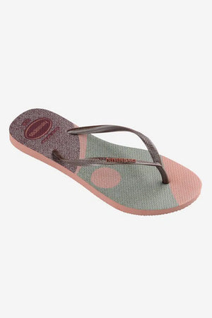 Havaianas Slim Palette Glow Donna Ciabatte Infradito in Gomma Fantasia Infradito Flip Flop Cinturino Slim Moda/Donna/Scarpe/Sandali e ciabatte/Infradito e ciabatte da spiaggia You Store - Messina, Commerciovirtuoso.it