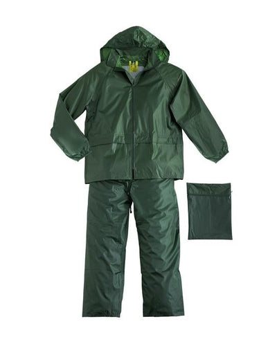 Completo Antipioggia Verde Giacca e Pantalone Impermeabile Moda/Uomo/Abbigliamento/Giacche e cappotti/Giacche impermeabili Dresswork - Como, Commerciovirtuoso.it