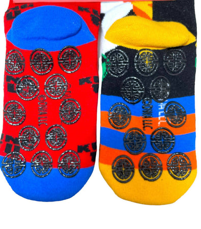 4 calze corte antiscivolo in cotone per bambino/a kung fu panda edizione limitata set da 2 confezioni da 2 paia Prisco